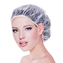 Carica l'immagine nel visualizzatore di Gallery, Jtdeal 100pcs doccia cappucci monouso trasparente elastico nuoto Hair... - Ilgrandebazar