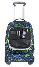 Carica l'immagine nel visualizzatore di Gallery, Trolley Tech Invicta Art, 34 Lt, Blu, 2 in 1 Zaino sganciabile, Scuola &amp;...