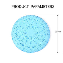 Carica l'immagine nel visualizzatore di Gallery, Frisbee Giocattolo Disco per Cani, Gomma Naturale, 22,8 cm, Due Pezzi in...