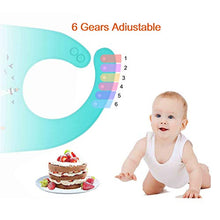Carica l'immagine nel visualizzatore di Gallery, Bavaglini Silicone Impermeabile Bambino Bambina Con Tasca Facilmente Giallo