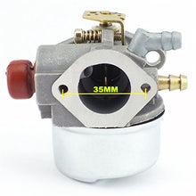 Carica l'immagine nel visualizzatore di Gallery, QAZAKY carburatore + Filtro Aria di Ricambio per Tecumseh 640004 640014...