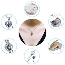 Carica l'immagine nel visualizzatore di Gallery, Sweet &amp; Happy Girl's Wish Pearl Jewelry - Collana con Ciondolo a 8-9mm 09 - Ilgrandebazar