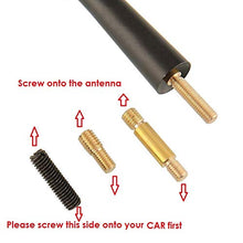 Carica l'immagine nel visualizzatore di Gallery, YGL Antenna Auto Universale in Fibra di Carbonio Alluminio Radio FM/AM...
