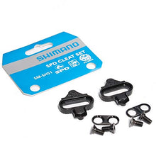 Carica l'immagine nel visualizzatore di Gallery, Shimano – Coppia di Zeppe SPD per Scarpe MTB/Cyclo Nero