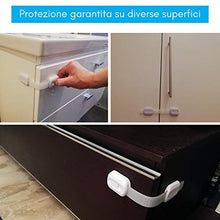 Carica l'immagine nel visualizzatore di Gallery, PICCOLA PESTE- Blocca Cassetti Per Bambini, Chiusure Sicurezza Bambini Per...