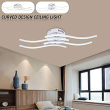 Carica l'immagine nel visualizzatore di Gallery, Osairous Plafoniere a LED, Lampada moderna in metallo pannello acrilico...
