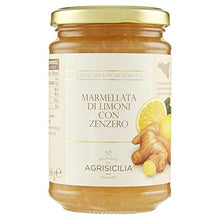 Carica l'immagine nel visualizzatore di Gallery, Agrisicilia Marmellata di Limoni con Zenzero - 360 g
