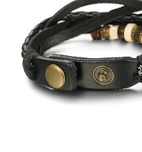 Carica l'immagine nel visualizzatore di Gallery, sailimue 6 PCS Bracciale in Pelle da Uomo per e Donna Bracciali...