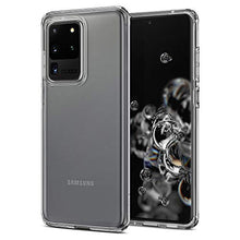Carica l'immagine nel visualizzatore di Gallery, Spigen Cover Samsung Galaxy S20 Ultra Liquid Crystal Compatibile con Samsung S20 Ultra Cover Custodia - Crystal Clear