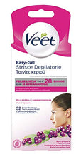 Carica l'immagine nel visualizzatore di Gallery, Veet Strisce Depilatorie Viso Pelli Normali, 32 Pezzi