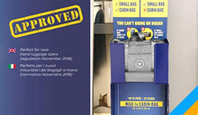Carica l'immagine nel visualizzatore di Gallery, Daabliz Fandare- Bagaglio A Mano 40x20x25 Ryanair - Borsa Da Viaggio Uomo Donna,...