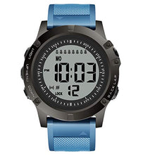 Carica l'immagine nel visualizzatore di Gallery, TICCI, orologio da uomo con 8 sveglie vibranti per meditazione, Blue Strap - Ilgrandebazar