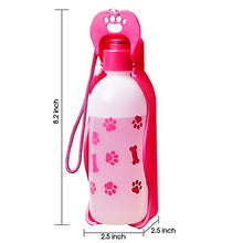 Carica l'immagine nel visualizzatore di Gallery, Anpetbest Dispenser d'Acqua per Cani distributore acqua 11 oz(325ML), Rosa