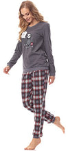 Carica l'immagine nel visualizzatore di Gallery, Merry Style Pigiama Manica Lunga Donna MS10-167 XXL, Mélange Scuro/Borgogna - Ilgrandebazar