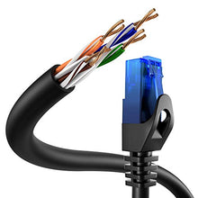 Carica l'immagine nel visualizzatore di Gallery, KabelDirekt - 15m - Cavo di rete, Ethernet e cavo Lan - 15 m, Nero - Blu