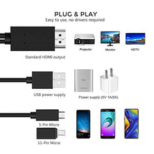 Carica l'immagine nel visualizzatore di Gallery, Cavo adattatore da micro USB a HDMI, convertitore MHL a HDMI con uscita... - Ilgrandebazar