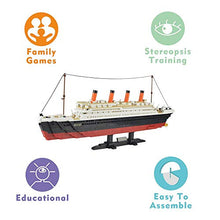 Carica l'immagine nel visualizzatore di Gallery, SuSenGo Titanic Building Block Kit 1021 Pieces Bricks - Ilgrandebazar