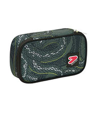 Carica l'immagine nel visualizzatore di Gallery, ASTUCCIO Scuola - SEVEN THE DOUBLE - PYTHON - QUICK CASE - Verde Fantasia