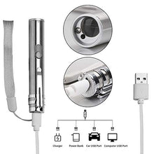 Carica l'immagine nel visualizzatore di Gallery, 3 in1 500LM mini lampada a ricircolo LED USB in alluminio e lampada...