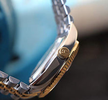 Carica l'immagine nel visualizzatore di Gallery, BUREI Orologio automatico da uomo meccanico Oro Nero - Ilgrandebazar