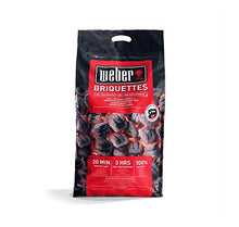 Carica l'immagine nel visualizzatore di Gallery, Weber Bricchetti Carbone fsc carbonella in Formato Sacchetto 8 kg