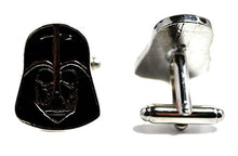 Carica l'immagine nel visualizzatore di Gallery, Beaux Bijoux - Gemelli a forma di maschera Darth Vader Star Wars - Ilgrandebazar