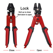 Carica l'immagine nel visualizzatore di Gallery, Set di rivetti, perline ovali e pinza High Carbon Steel Crimper Sleeve - Ilgrandebazar