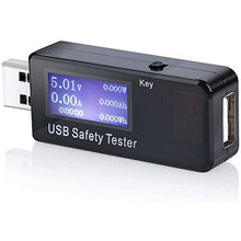 Carica l'immagine nel visualizzatore di Gallery, AMANKA Digitale USB QC3.0 Tester Multimetro 3V-30V 0-5.1A Display Tester...