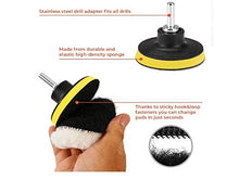Carica l'immagine nel visualizzatore di Gallery, QUANHAO Tamponi per lucidatura Kit Auto con Adattatore 22 pcs