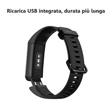Carica l'immagine nel visualizzatore di Gallery, HUAWEI Band 4 Fitness Tracker con schermo TFT a colori da Graphite Black