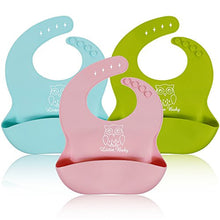 Carica l'immagine nel visualizzatore di Gallery, Lictin 3 Pezzi Impermeabilizzano Dolci Morbidi del Silicone Morbido per Blu - Ilgrandebazar