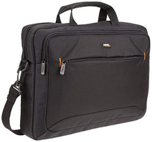Carica l'immagine nel visualizzatore di Gallery, AmazonBasics - Borsa a tracolla per laptop, computer e tablet da 40 cm, Nero