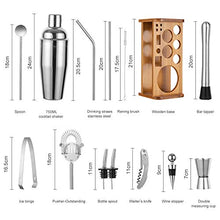 Carica l'immagine nel visualizzatore di Gallery, HB life Set Cocktail Shaker, Metallo, Silver, 1 Silver