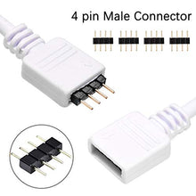 Carica l'immagine nel visualizzatore di Gallery, SIGHTLING 5050 Kit di connettori per strisce LED RGB a 4 pin di... - Ilgrandebazar