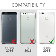 Carica l'immagine nel visualizzatore di Gallery, kwmobile Cover Compatibile con Huawei P9 Lite - Custodia in petrolio matt