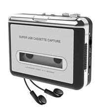 Carica l'immagine nel visualizzatore di Gallery, DIGITNOW! Portatile registratore a Cassetta &amp; Audio Nastro, gray