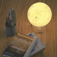 Carica l'immagine nel visualizzatore di Gallery, EXTSUD Lampada Lunare 3D Stampata Luna Piena Led Luce Notturna con... - Ilgrandebazar