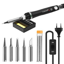 Carica l'immagine nel visualizzatore di Gallery, Saldatore Elettrico Stagno kit, mini saldatore stagno professionale con...