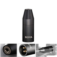 Carica l'immagine nel visualizzatore di Gallery, BOYA 35C-XLR 3,5 mm (TRS) Mini-Jack femmina Adattatore per microfono a... - Ilgrandebazar