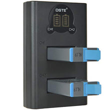 Carica l'immagine nel visualizzatore di Gallery, DSTE 2x SPCC1B Ricambio Batteria + Caricatore doppio USB con display LCD...