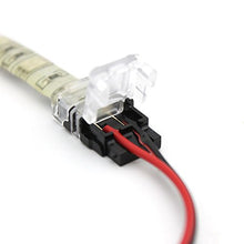 Carica l'immagine nel visualizzatore di Gallery, VIPMOON 10 Pack 2Pin LED Strip Connector per 2 pin 8mm Single Color 2835 3528 - Ilgrandebazar