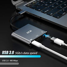 Carica l'immagine nel visualizzatore di Gallery, ICZI Adattatore USB C HDMI 4K, 3 in 1 Hub Type-C 2.0, 3.0 3 1