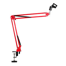 Carica l'immagine nel visualizzatore di Gallery, Neewer NW-35 - Sospensione regolabile da 80 cm per microfono in studio Rosso - Ilgrandebazar