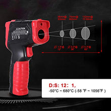 Carica l'immagine nel visualizzatore di Gallery, Termometro a Infrarossi, Laser Digitale Pistola Infrarossi Range...