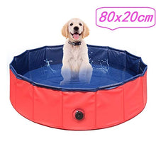 Carica l'immagine nel visualizzatore di Gallery, Delicacy Piscina per Cani Bambini Piegevole Vasca da...