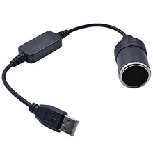 Carica l'immagine nel visualizzatore di Gallery, USB a maschio a 12 V auto presa accendisigari femmina convertitore - Ilgrandebazar