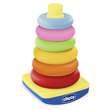 Carica l'immagine nel visualizzatore di Gallery, Chicco - Gioco Torre degli Anelli, Dindolino, Impilabile, 6-36 Mesi blu