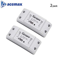 Carica l'immagine nel visualizzatore di Gallery, Acemax Sonoff Smart WiFi 2 pezzi interruttore telecomando wireless,... - Ilgrandebazar