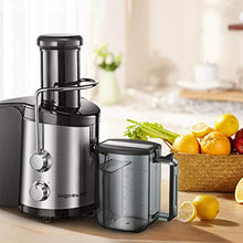 Carica l'immagine nel visualizzatore di Gallery, Aigostar MyFrappe Black 30IMX - Centrifuga ed Estrattore di Succo e verdura.... - Ilgrandebazar