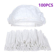 Carica l'immagine nel visualizzatore di Gallery, Nuluxi Impermeabile Plastica Monouso Cuffie Doccia Caps da Bagno Trasparente... - Ilgrandebazar